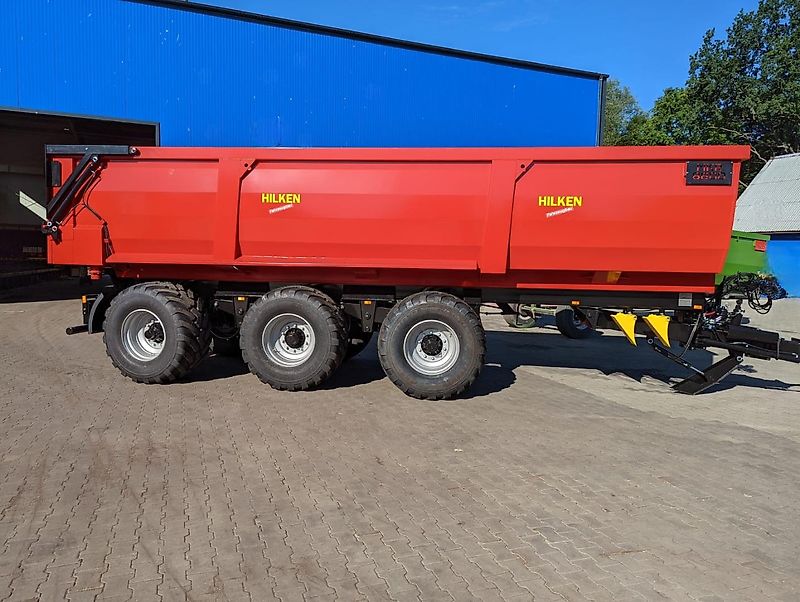 Hilken Muldenkipper, MKR8600, Hardox-Boden, Reifen 650/55R26,5, Lenkachse, Häckselaufsätze 800m