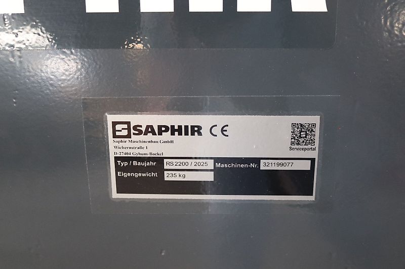Saphir Planierschild RS Serie