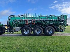 Wienhoff Tridem Güllewagen (30m³) inkl. 30m Vogelsang Schleppschlauchgestänge