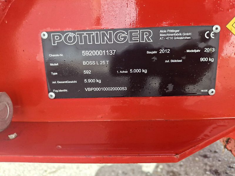 Pöttinger Boss LT 25