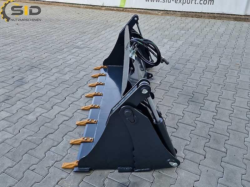 SID Klappschaufel 4in1 mini 1600mm Hardox Schürfleiste
