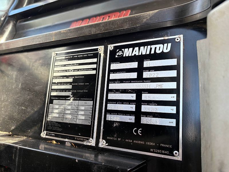 Manitou MLT635-130 PS+ Telehandler For Sale