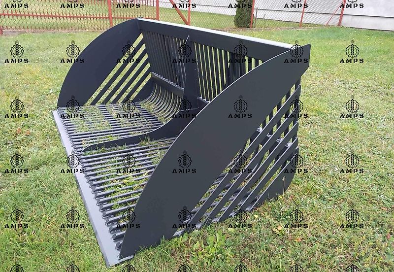 AMPS Łyżka przesiewowa/ ażurowa do buraków, ziemniaków, kamieni 2,0m