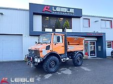 Unimog 427/10 - U 1200*Kipper*2xZapfwelle*Aufbau Streusalz*