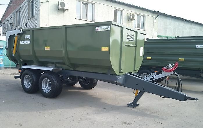 Kobzarenko Muldenkipper TSP-10 *NEU* 10,7 m³ bis 16 m³ (mit Aufsatzbordwänden), 8.000 kg Nutzlast