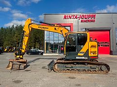 Hyundai HX 145 LCR / Engcon, 2 kauhaa, Rasvari