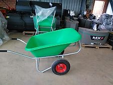 Schwarz Zweirad Schubkarre PE215-2 Kunststoff