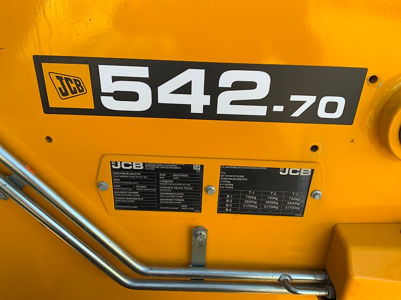 JCB 542-70 Agri Super Telehandler (ST25190)