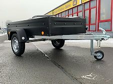 750 kg Anhänger Tieflader TPV / Böckmann Polycarbonatbeschichtet