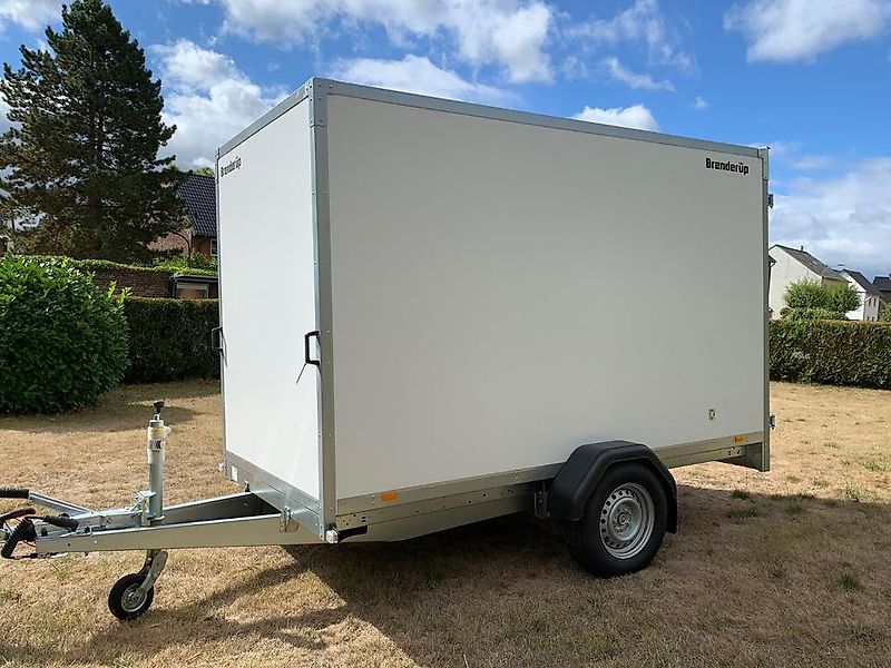 Brenderup Koffer Anhänger 1300 KG Türen neues Modell 300x155x185