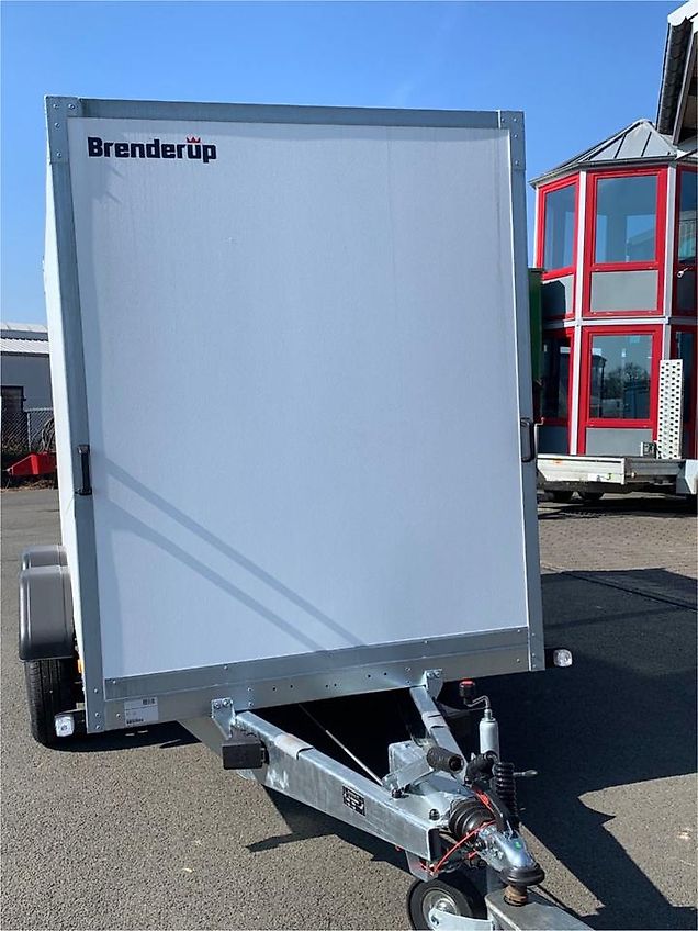 Brenderup Koffer mit Rampe Anhänger 2500 KG 350x155x185