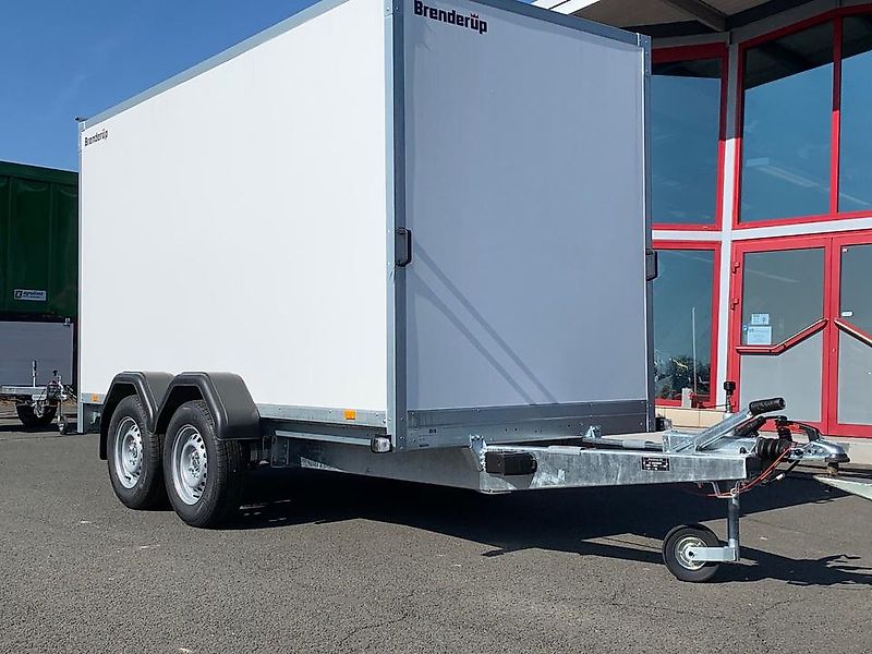 Brenderup Koffer mit Rampe Anhänger 2500 KG 350x155x185