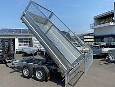 Finanzierungsangebot Böckmann Dreiseiten Kipper 3000kg Laubgitter