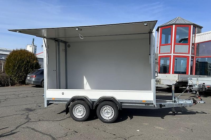 Brenderup Kofferanhänger mit Verkaufsklappe 2500 kg 3,5 m Koffer