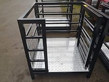 Arbeitskorb Arbeitsbühne 1Mx1m Manitou JCB Bobcat ATLAS Volvo 1x1