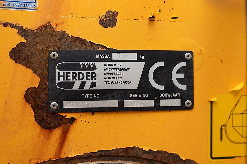 Herder kmu 150 klepelmaaier mulcher