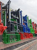 Metal-Technik Front loader for SAME EXPLORER 90, 80 / Ładowacz czołowy do SAME EXPLORER 90, 80