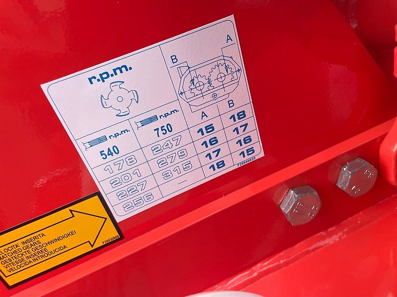 Maschio U 130 Fräse Bodenfräse Rotavator - ä U 140 - Weinbau Obstbau Gartenbau - Versand möglich