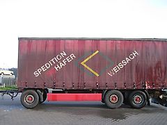 Krone 24to 3 Achser Anhänger Dreiachser Krone mit Tüv 3/2027 40kmh Zulassung