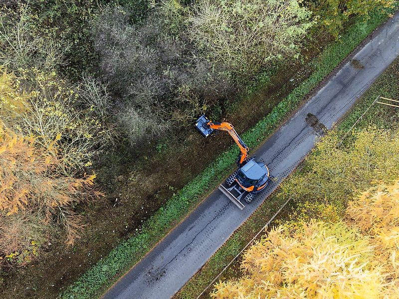 TMC Cancela THL-100 Hydraulischer Schlegelmulcher /Mulcher für Bagger /Radlader***Aktionsangebot***