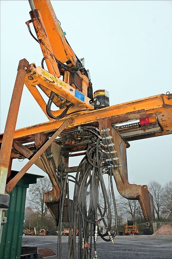 mulag Gebr. MULAG Heckmähausleger mit Anbaukonsole