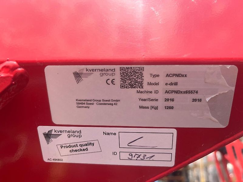 Kverneland E-Drill Maxi