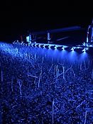 Düsenbeleuchtung LED Blau