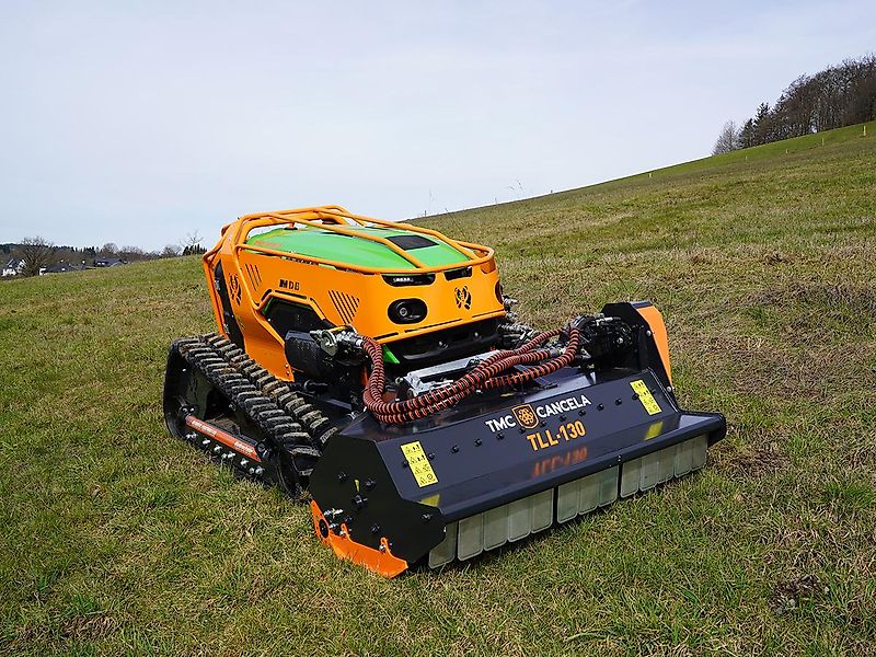 TMC Cancela TLL-130 Hydraulischer Mulcher /Schlegelmulchkopf für Funkraupen /Mähraupen /Radlader