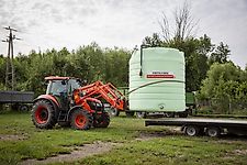 FARM Flüssigdüngertank  10000 L Lagertank mit Saugleitung