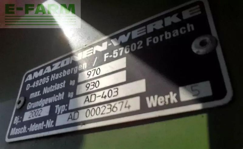 Amazone ad 403 kg 403