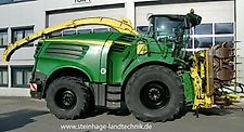 John Deere 8500 i mit Kemper 375 Plus / Green Star 3