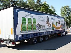 Burdorf Mobile Heutrocknung für Sattelauflieger