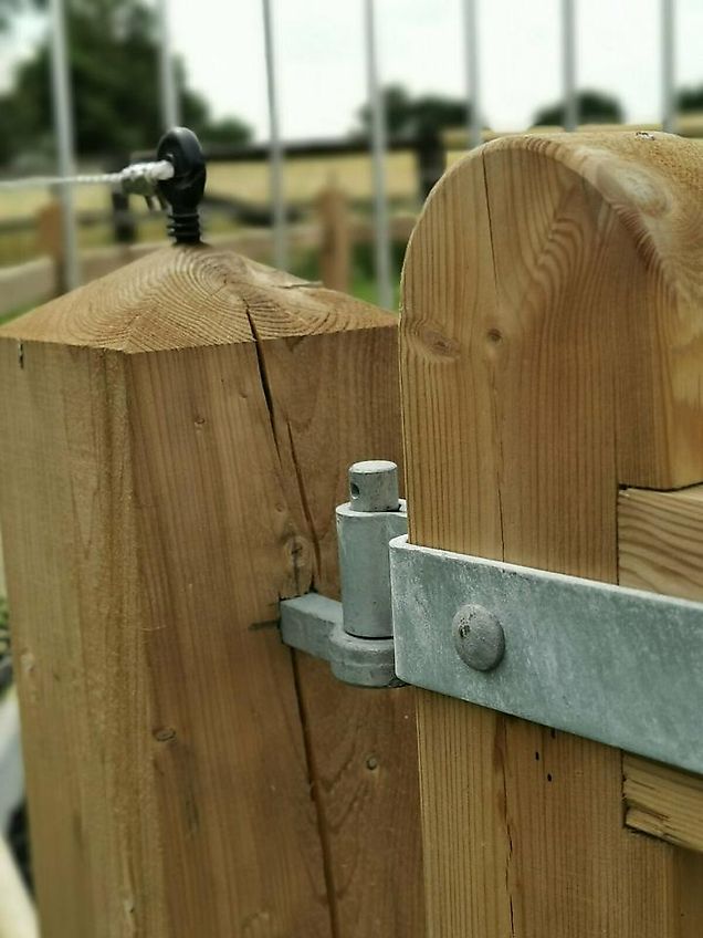 Reitplatzzaun Weidezaun | Concept Holzzaun Lux-Quadrat pro Meter