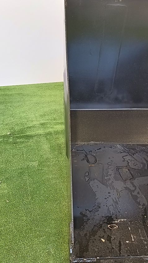 Schaufel Frontlader Leichtgutschaufel Schiene 1000 mm mechanisch Weidemann