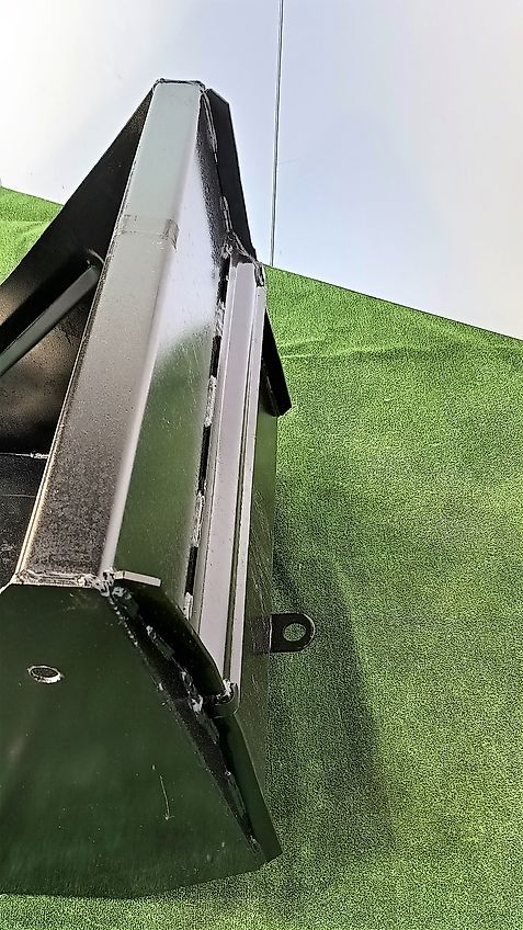 Schaufel Frontlader Leichtgutschaufel Schiene 1000 mm mechanisch Weidemann