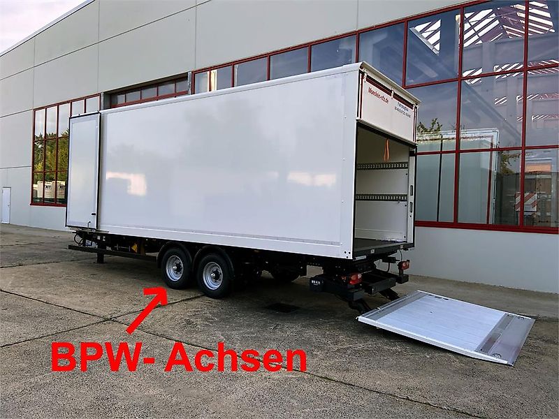 Möslein TKO105 D-L 6 m 10 t GG Tandem Koffer, Ladebordwan