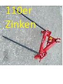 Heck- Ballenspieß mit 2 klappbaren Zinken 1,10m