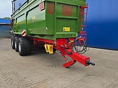 Hilken Tridem-Muldenkipper, MKR8600, Hardox-Boden, Reifen 650/55R26,5,Häckselaufsätze800mmmm