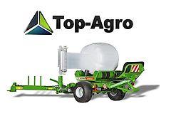 Top-Agro Sipma Rundballenwickelgerät OS 7650 GAJA | Selbstlader