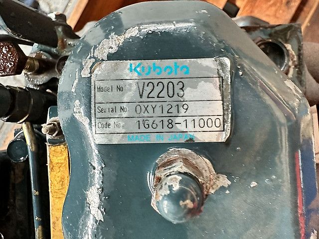Kubota V2203-E MOTORBLOK