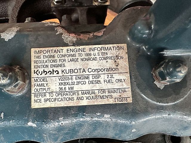 Kubota V2203-E MOTORBLOK