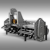 Jansen Traktorfräse Jansen TBF-220, Bodenfräse, Heckfräse, Ackerfräse. 2,20 m