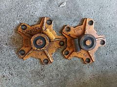 Torssionsrahmen Mulag Achsabstützung Böschungsmulcher Unimog