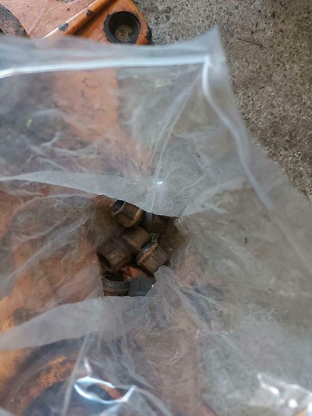 Torssionsrahmen Mulag Achsabstützung Böschungsmulcher Unimog