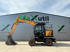 JCB JS 145 Excavator pe Roti